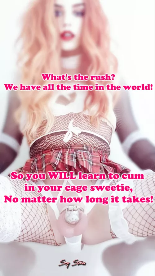 What's the rush? by SissyStories01