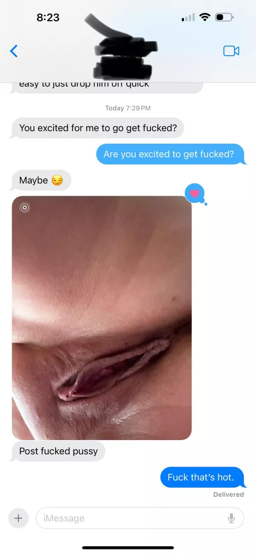 Wife went on a date. Who else likes a freshly used pussy? by funlifeND