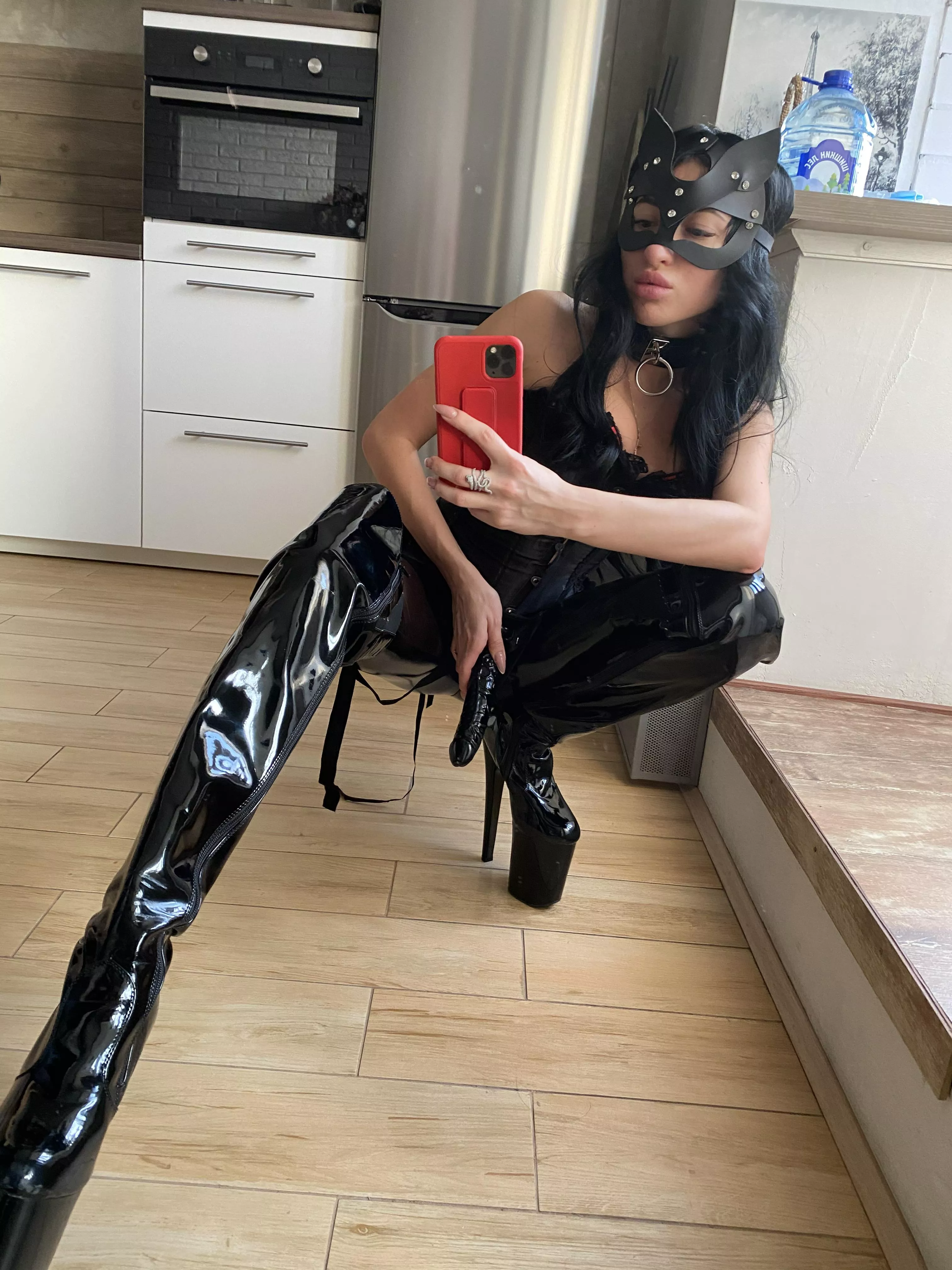 After our date I pull my girlcock out, what do you do?
 posted by _Latexprincess_