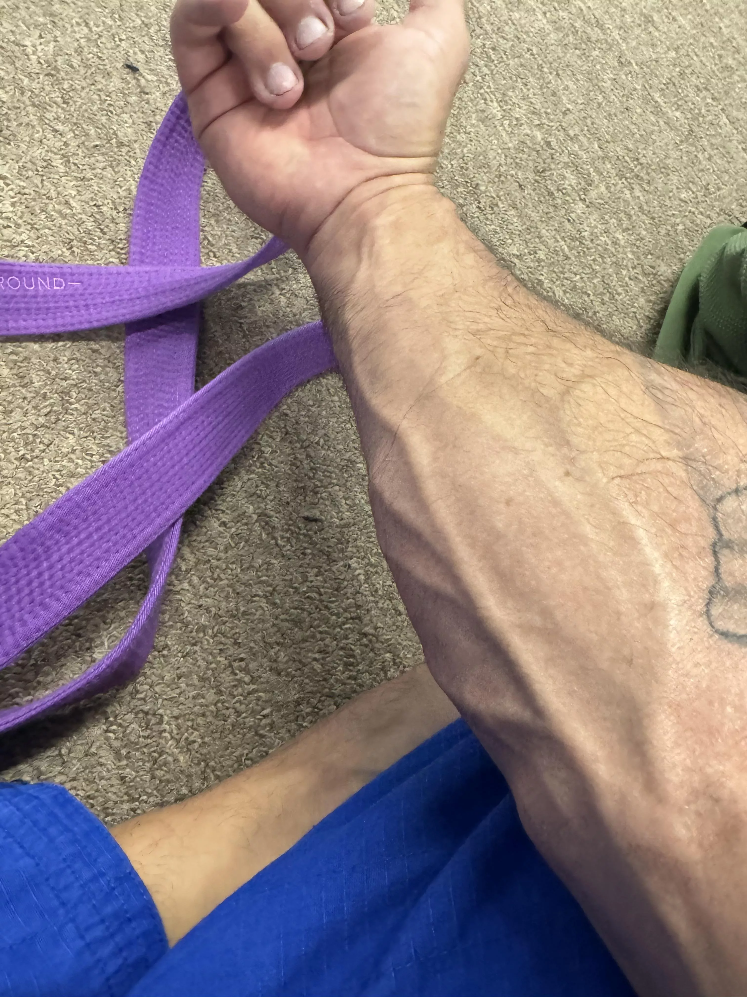 After training forearm pump  posted by ThatOneOilfieldDude