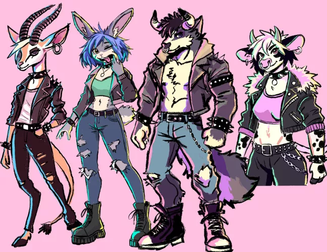 Character Showcase (designed and drawn by me) by superman175172