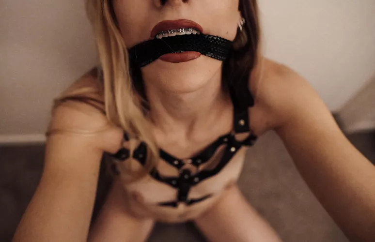 Cleave gags are my favorite because they still show off my braces by andie_x