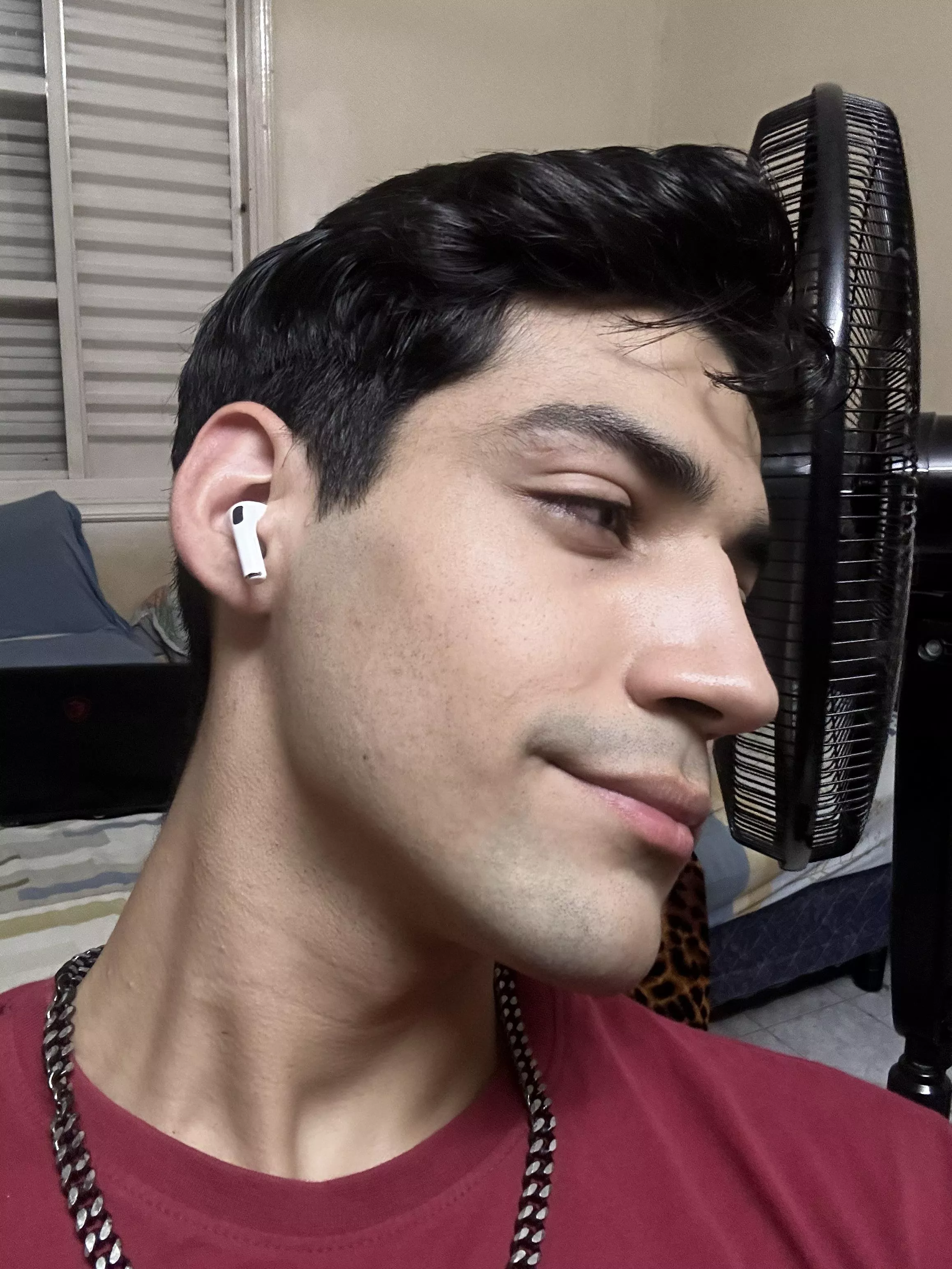 Got complimented on my side profile today, what do you think? 😝 posted by WolfBuckaroo