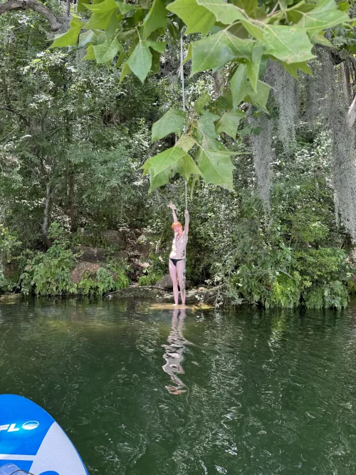 I had a huggggggeeee audience for this swing  by Nippy_Hippie