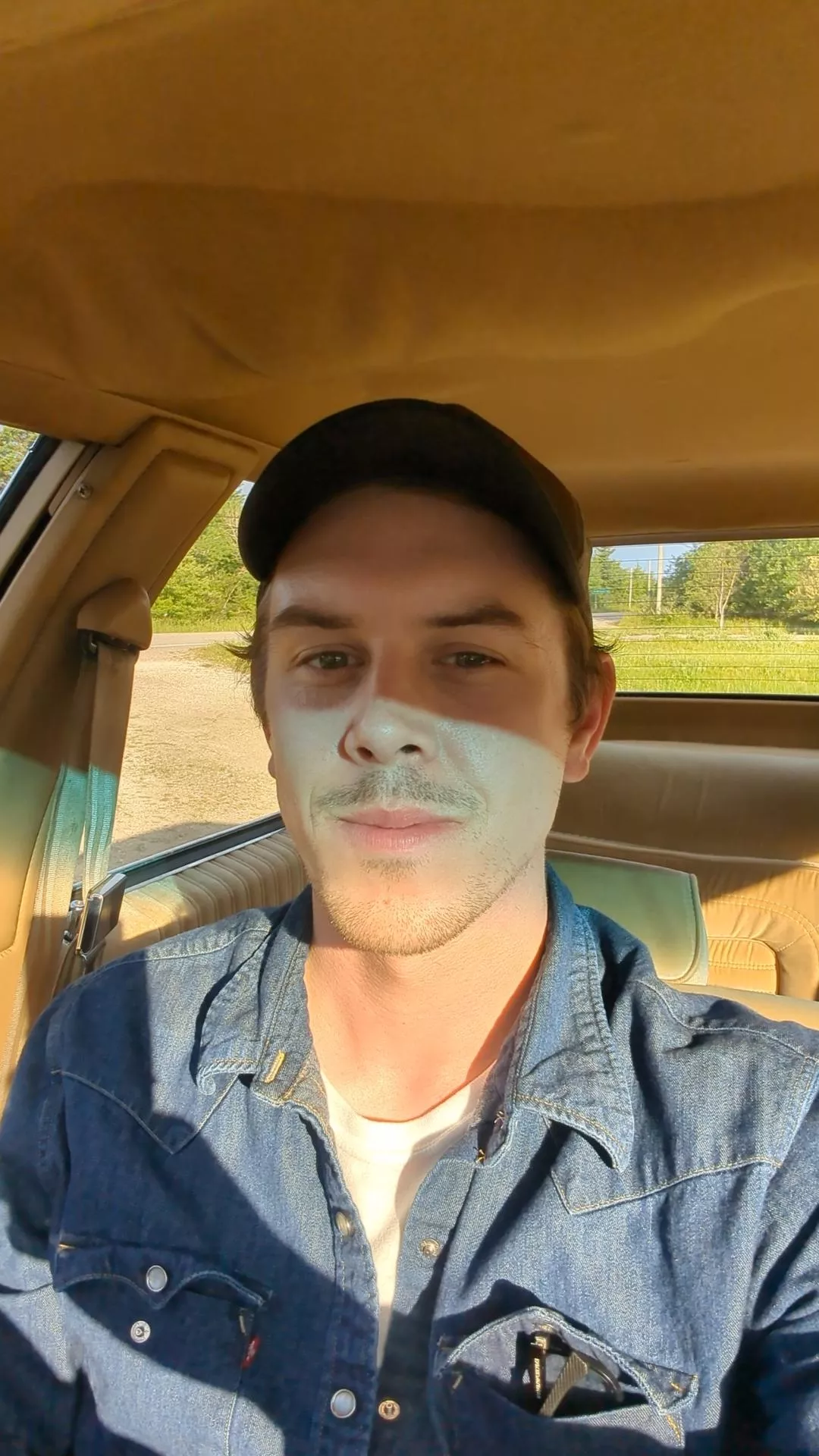 I thought I needed a haircut, but I might just rock the tow truck driver look all summer. Idk. posted by donairlove