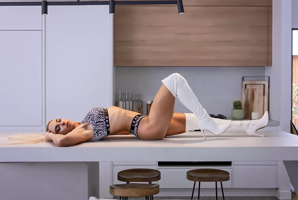 my sexy outfit is only complete with my boots posted by TheLuckyComedian