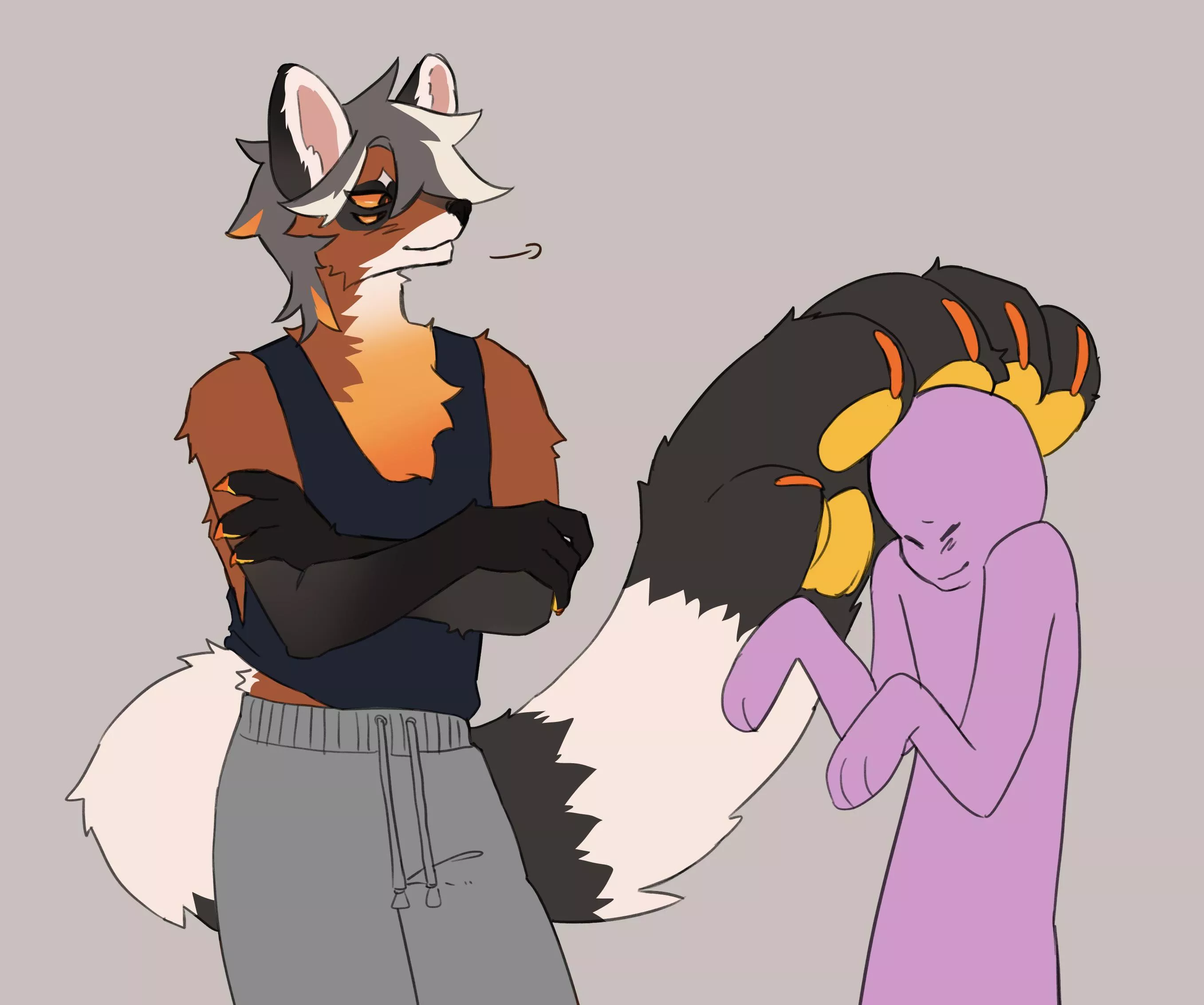 pat the redditor (draw yourselves in >:D) posted by mochippyyy