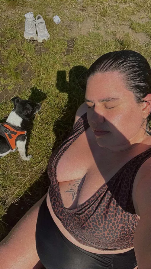 perfect lake day 🌲🌸☺️ by craterlake444