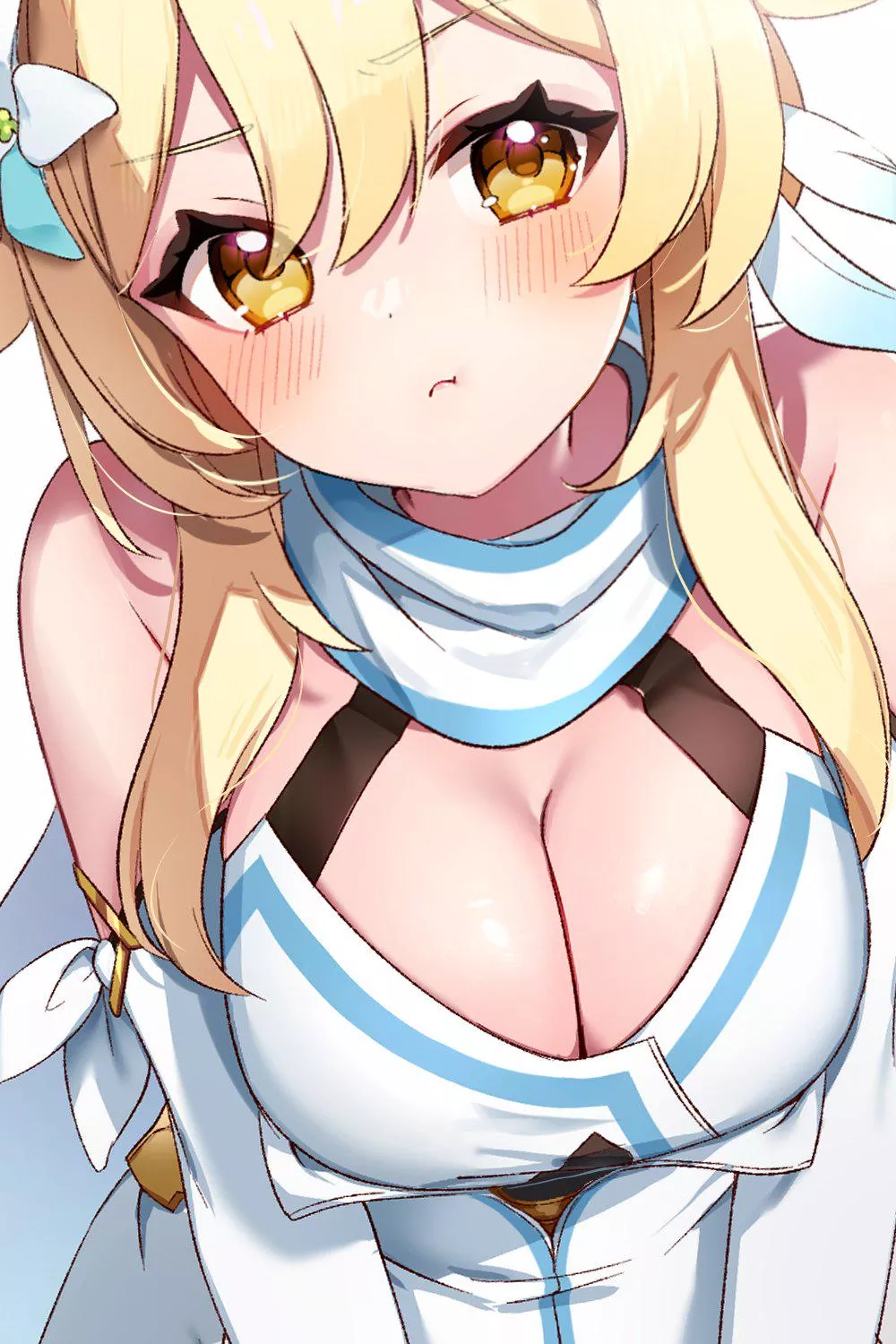 Pouting at her gacha pulls posted by marxsander2016