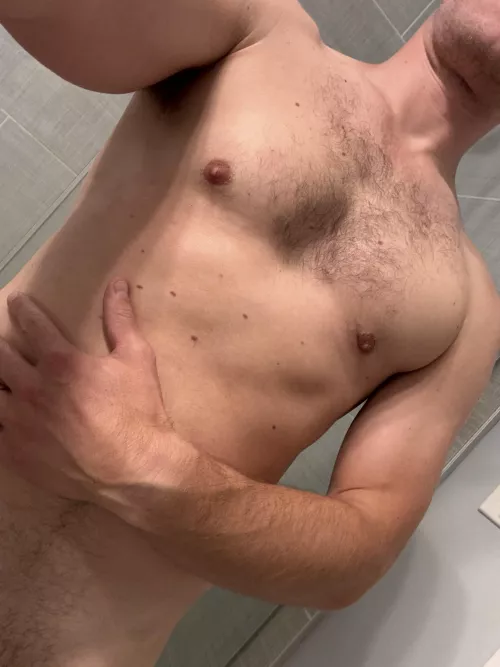 Pre shower chest and forearm - nothing special! by Brilliant_Wall8968