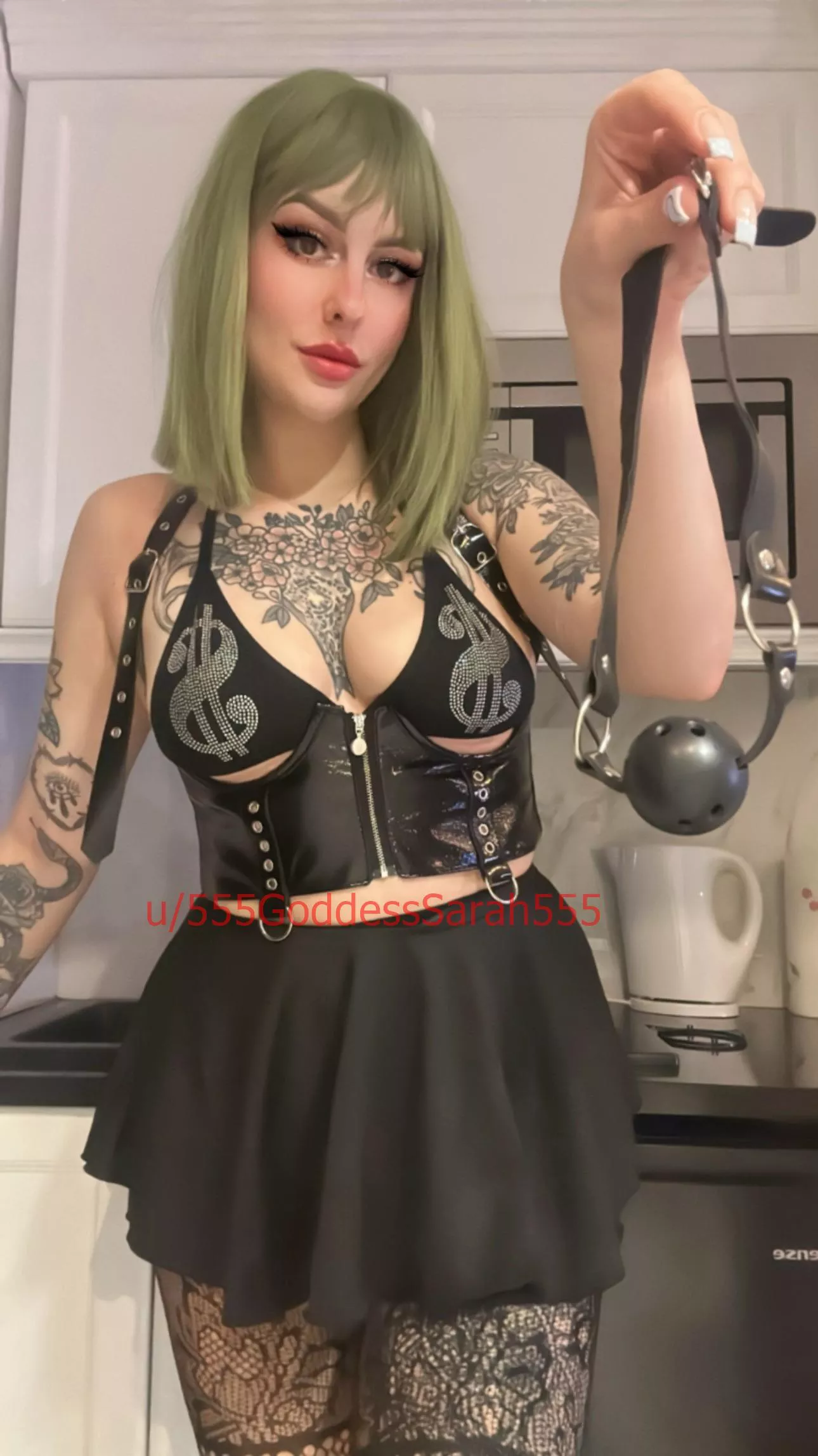 Put that on, your behaving too loud  posted by 555GoddessSarah555