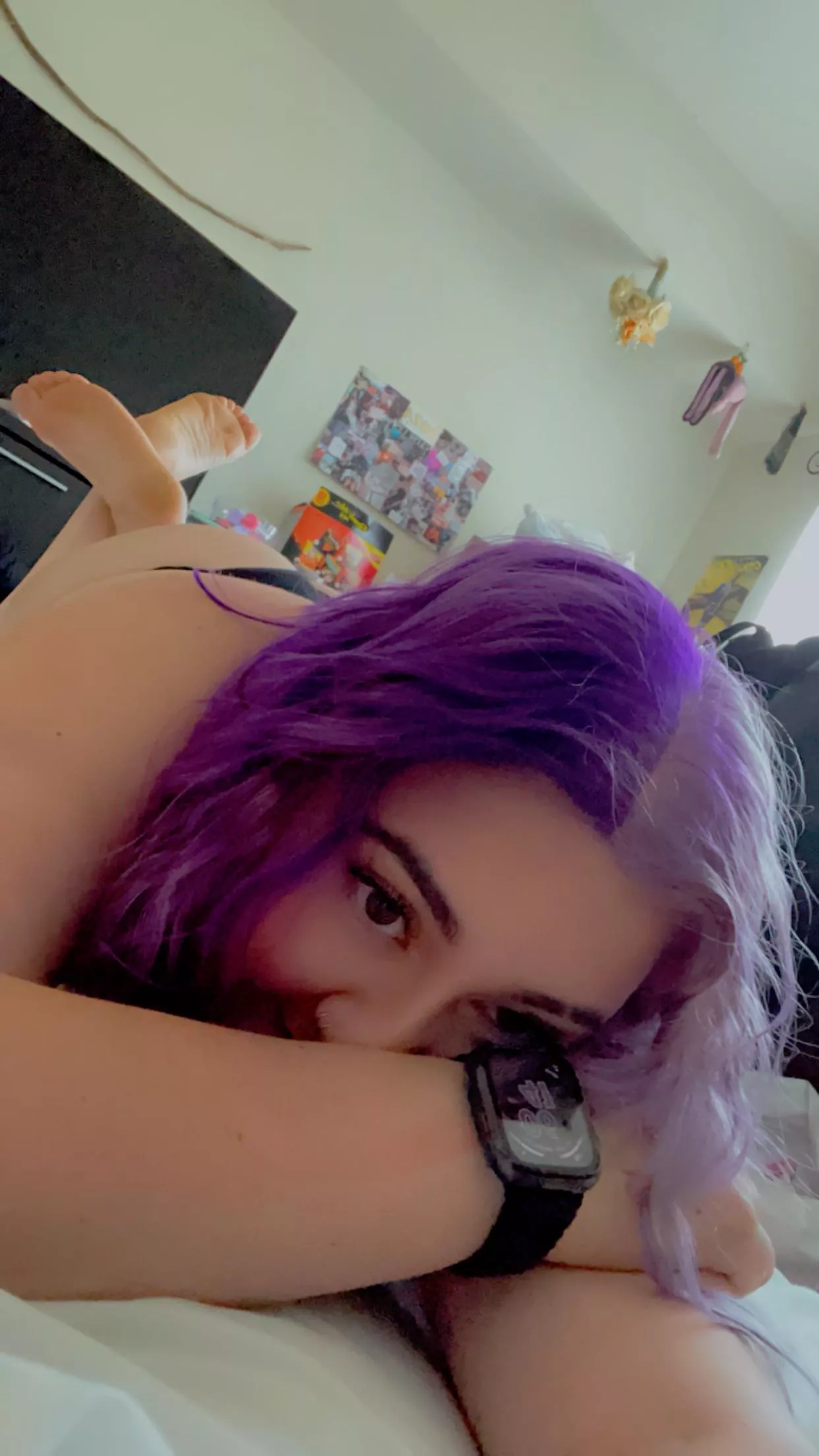 Saturdays are for staying in bed 💜 posted by KordeliaNoelle