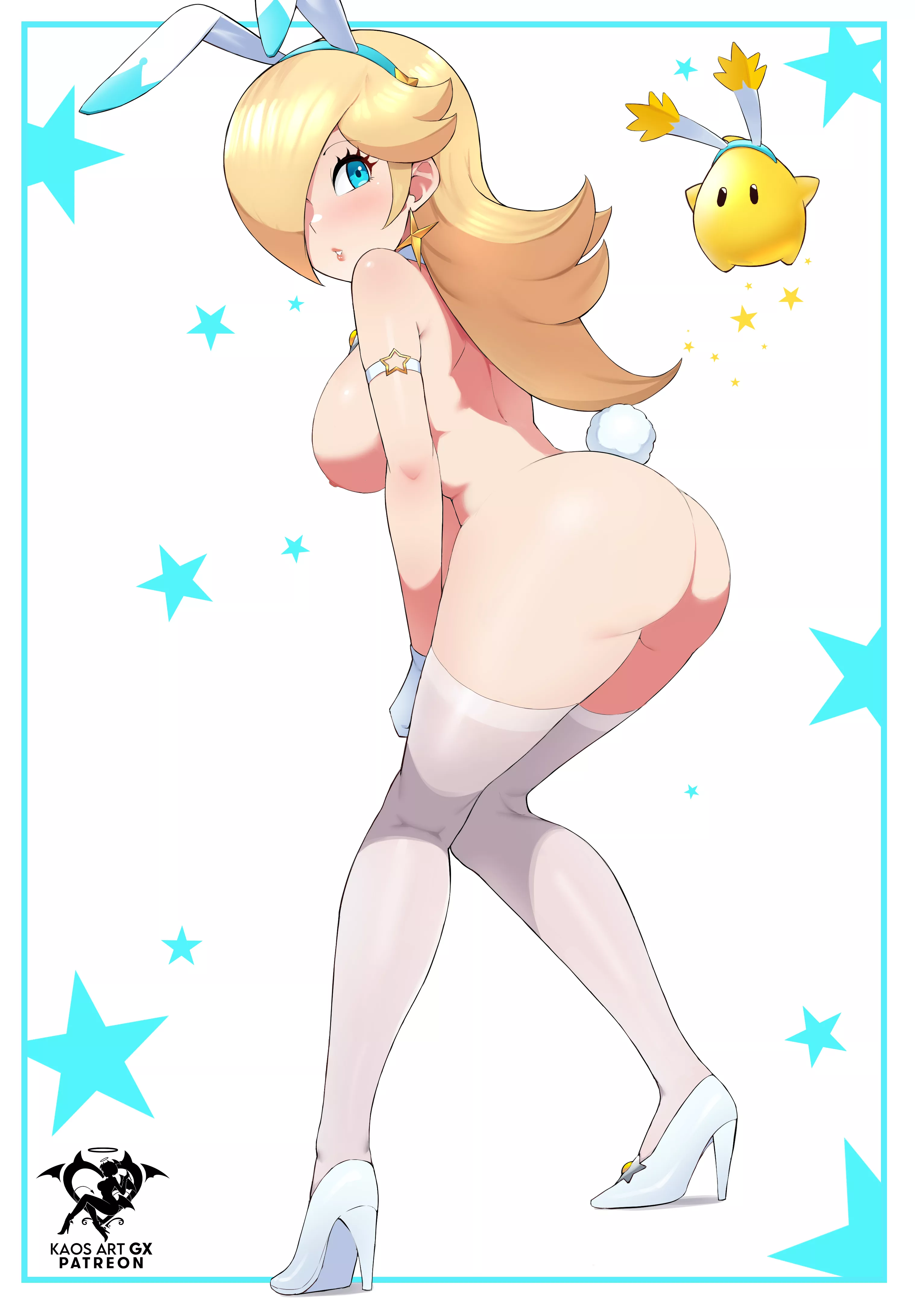 Super cute bunny Rosalina!(Kaos Art) posted by NekoEmiChan