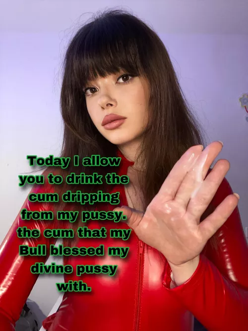 The only drink I'll allow you to drink... [oc] by Goddessmaude