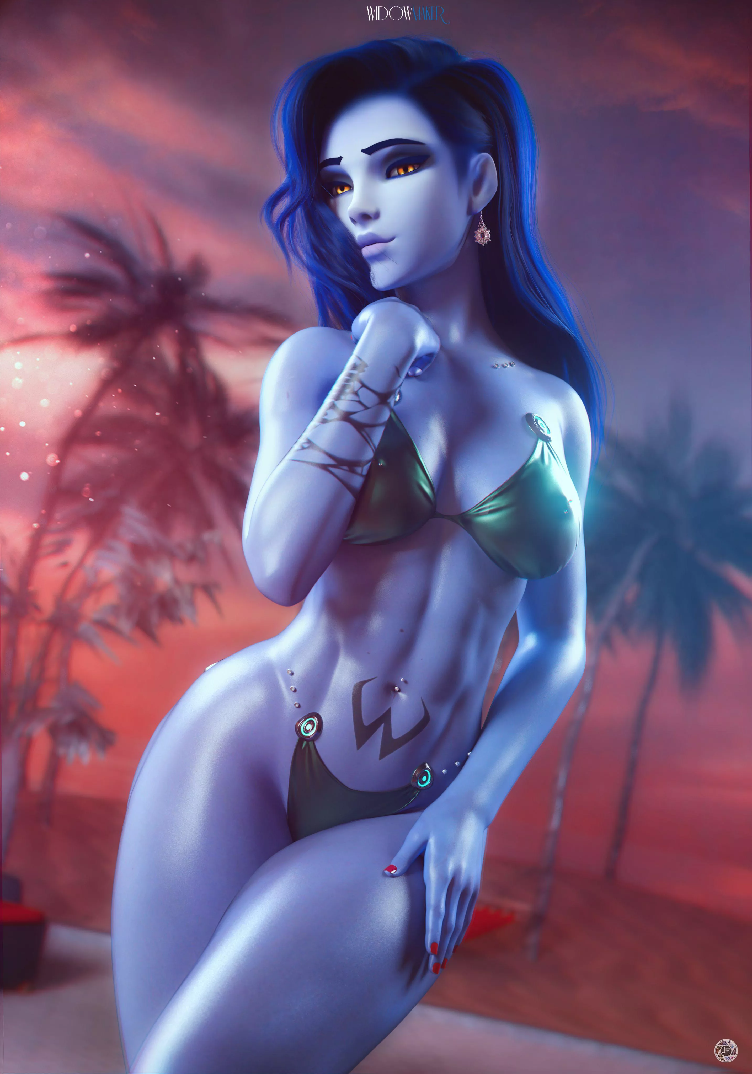 Widowmaker (Noahgraphicz) posted by Kuro-Oji