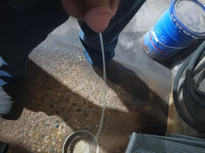 Work drain piss by jake7x6