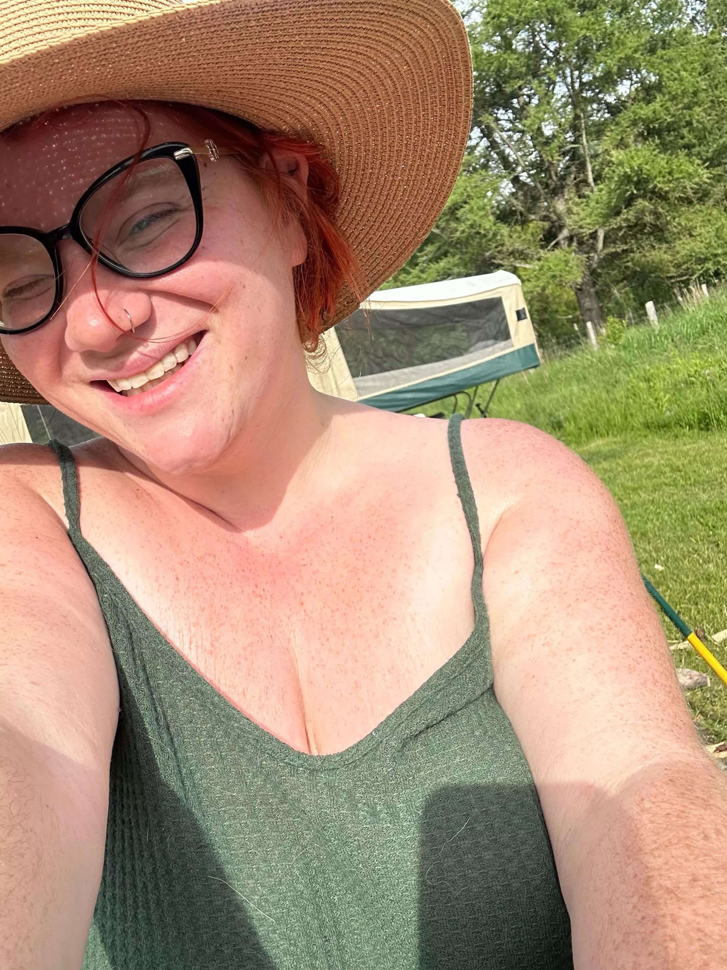 Camping is where my heart is  posted by Lauraleslie