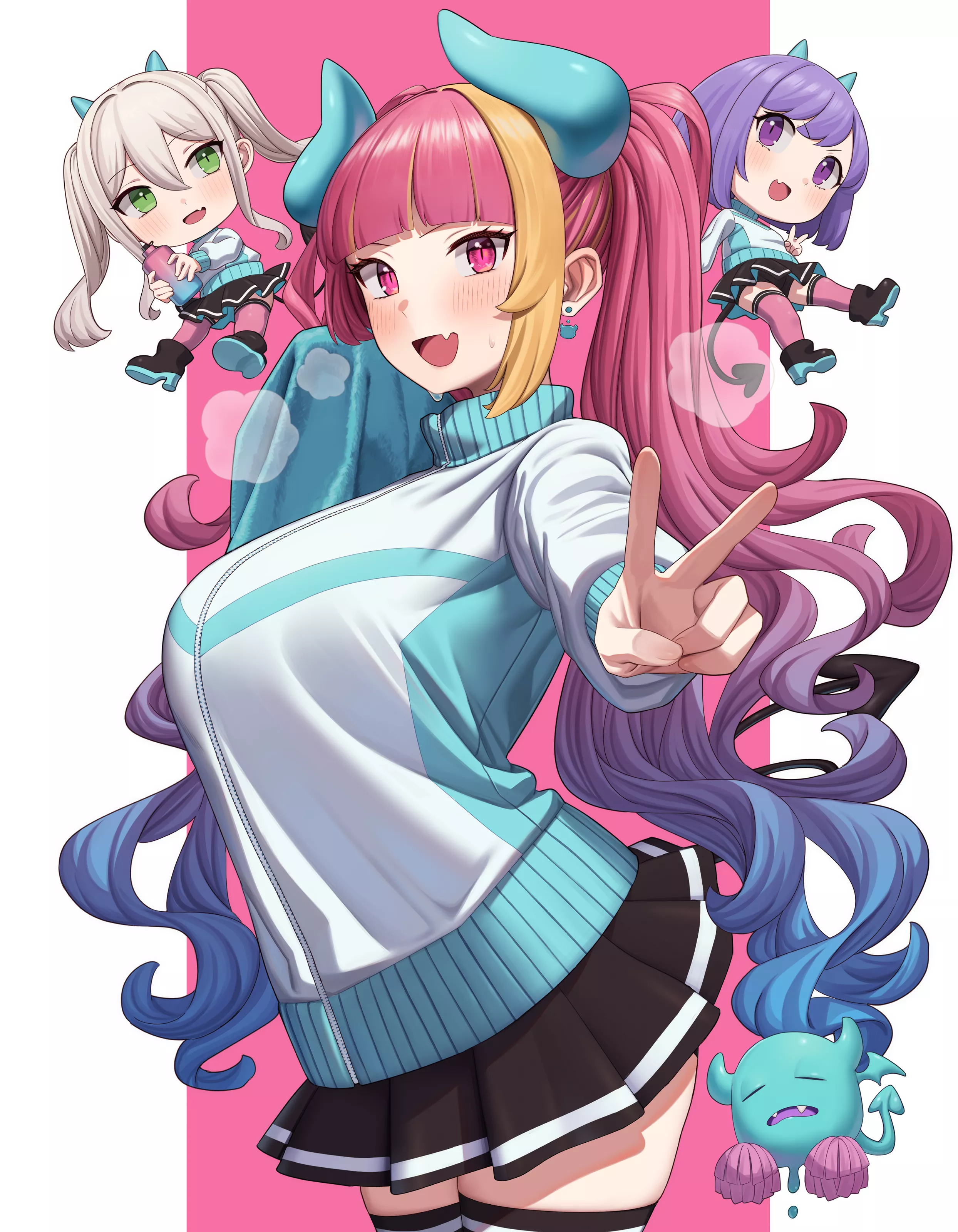 Demon Cheerleader [original] posted by Zewen_Senpai