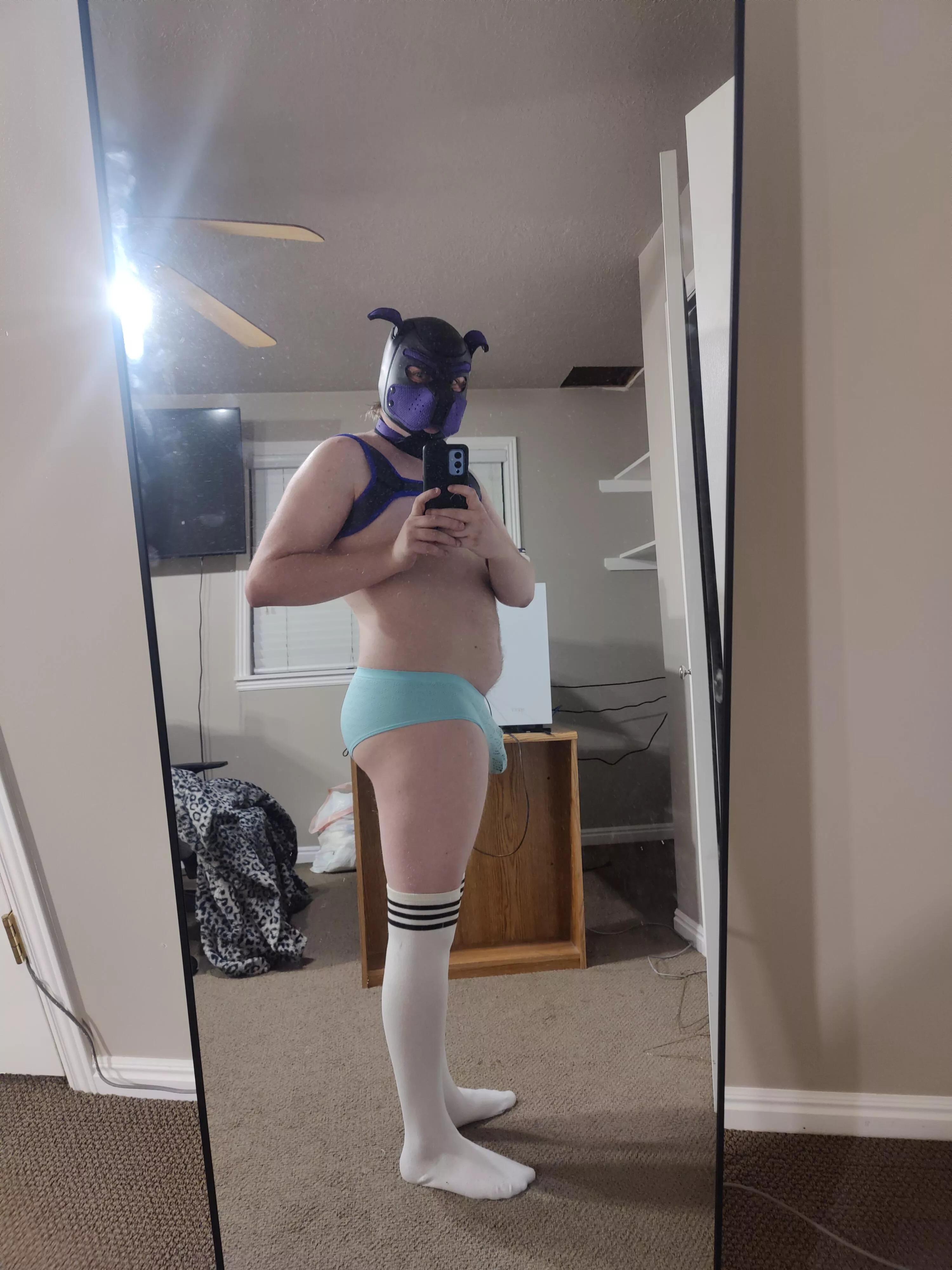 Do you like my socks and panties? posted by Sub_Pupper