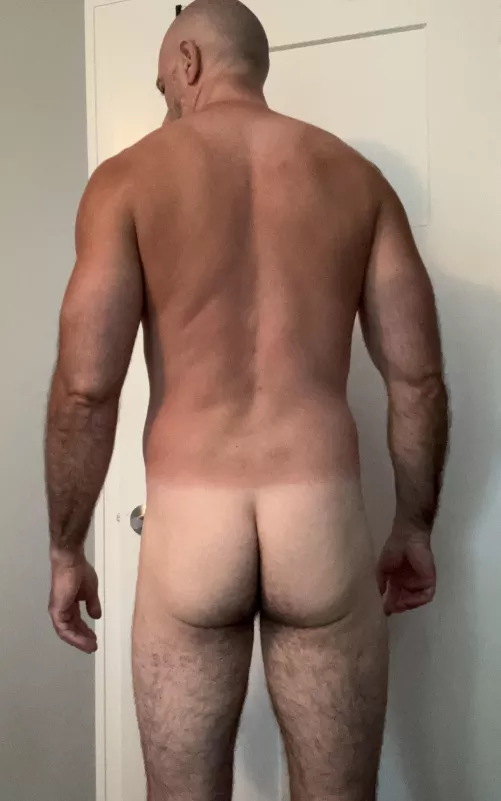 From behind  by BaldJack8000