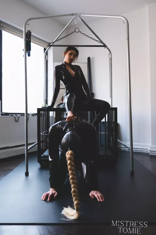 His reward for being utterly useless [domme][oc] by mxtomie