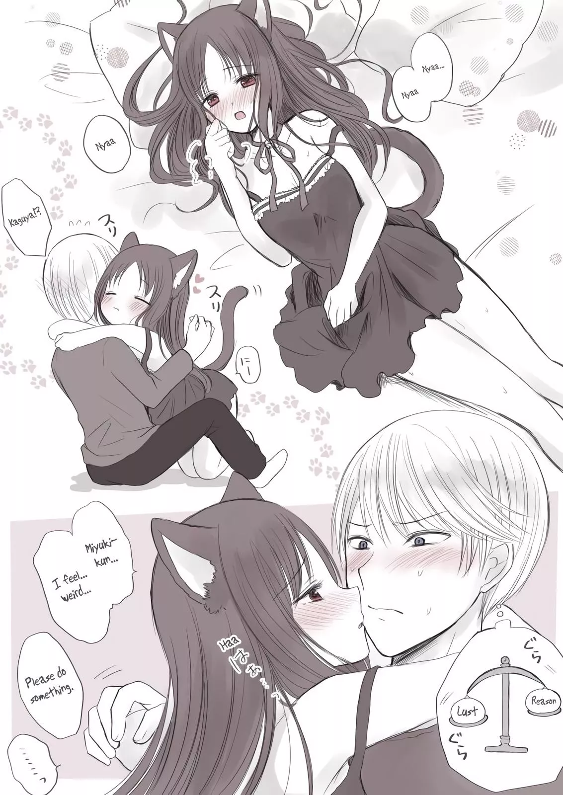 Kitty in heat is insatiable until she can get bred with a huge cock. posted by [deleted]