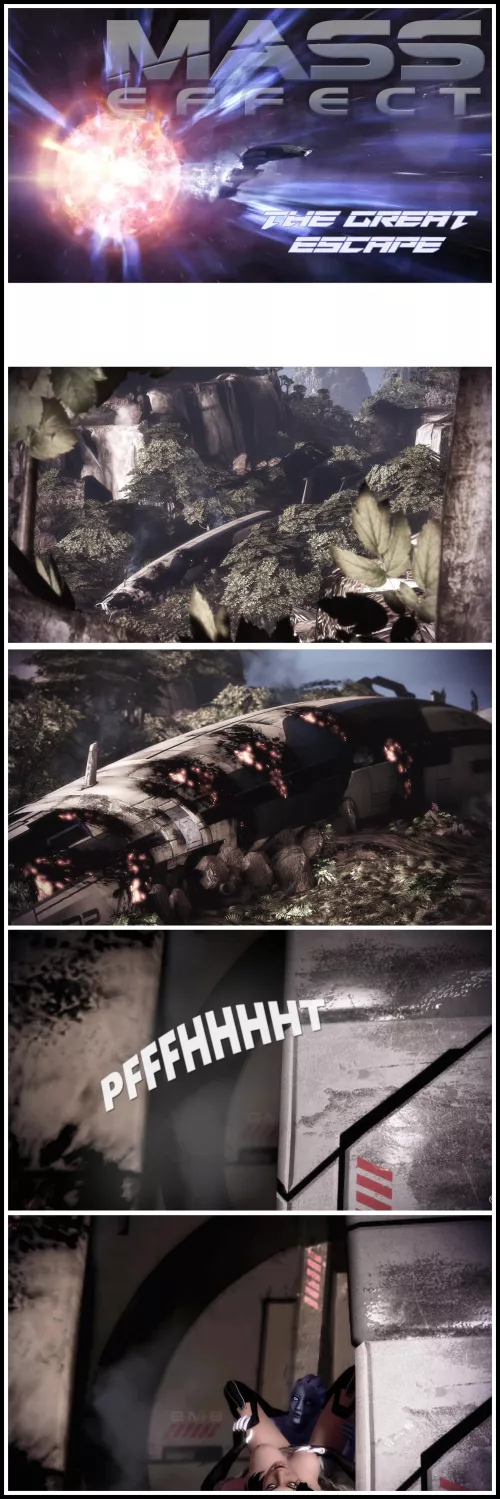 Liara and Miranda - The great escape. (Rastifan) by Rastifan