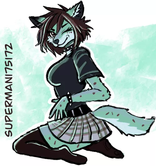 Mint Chocolate Chip (commission by me) by superman175172