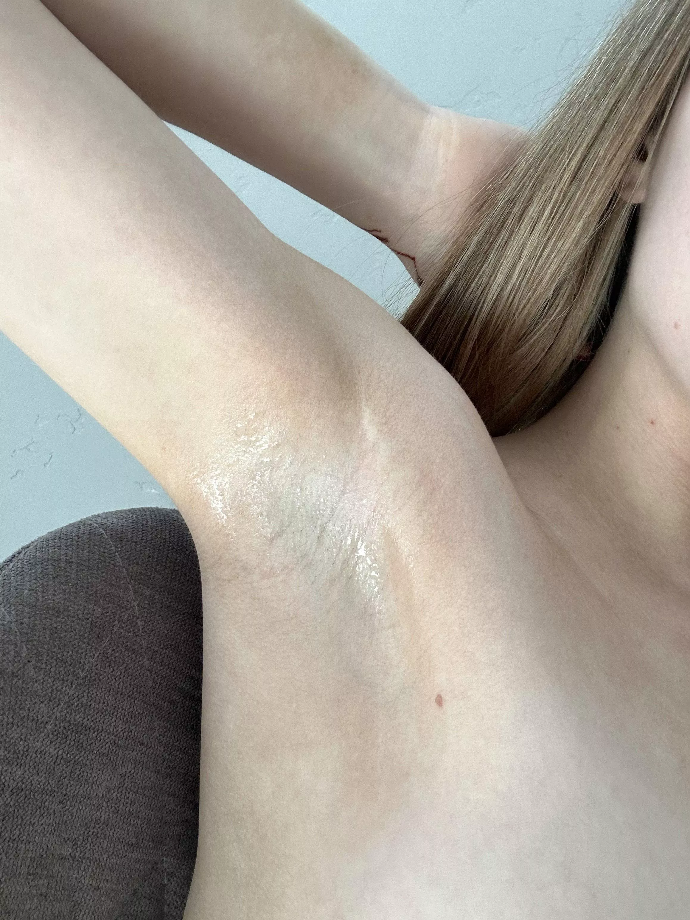 My smooth armpits are so stinky, when you look at them, what's the first thing you think of? posted by SweetJuicyMarmalade