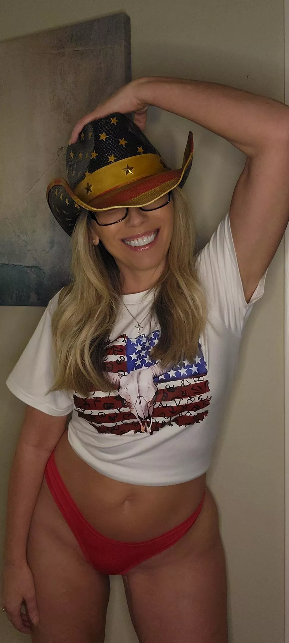 Proud to be an American woman  posted by Unhappy-Peak2683