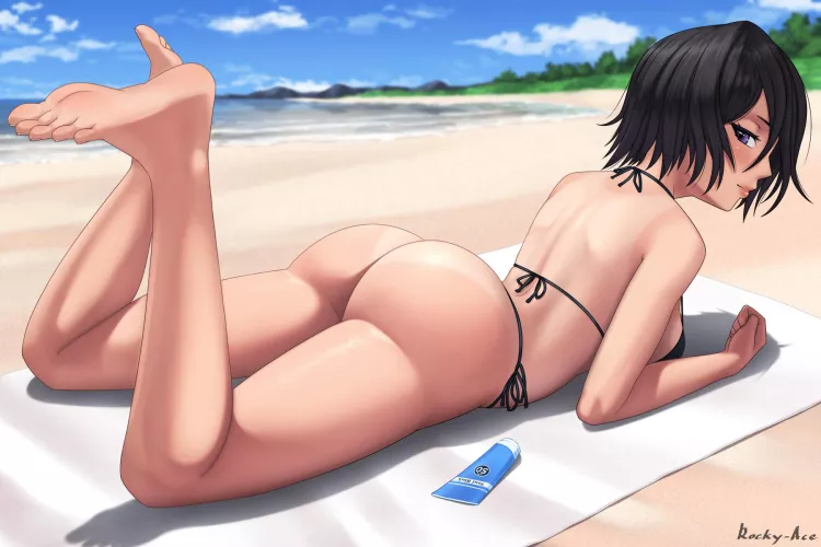 Rukia's Beach Booty Tan by Emilia67
