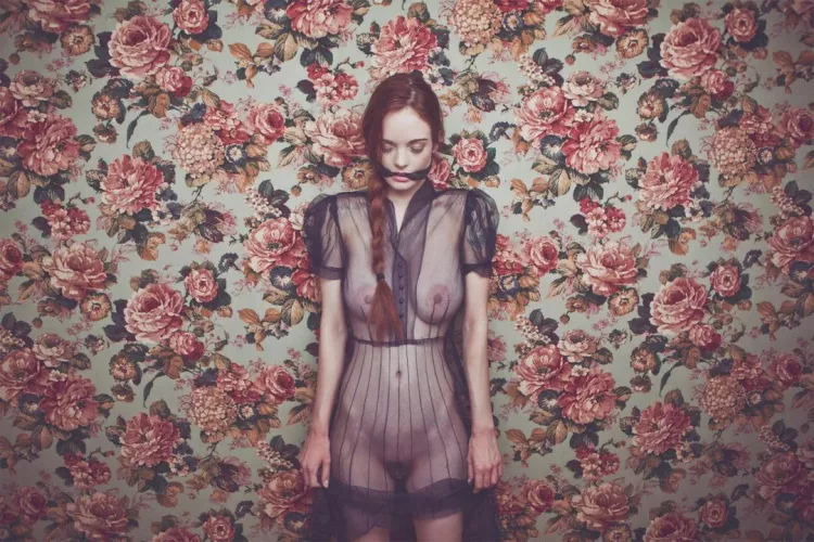 Sheer black dress  by MastColl20