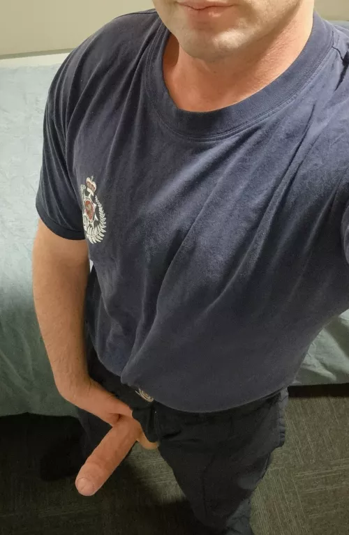 Slipping it out at work by bored_firefighter