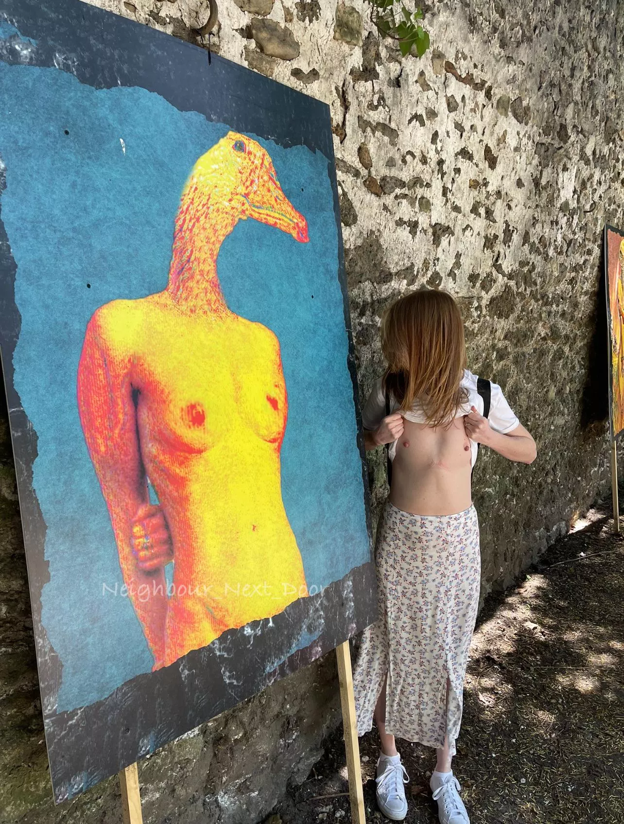 When you find your match in Paris 🇫🇷 posted by neighbour_next_door