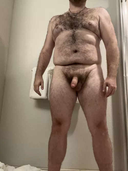 Whew what a hot and sweaty day…time to shower and unwind for the night by hollyveryjolly