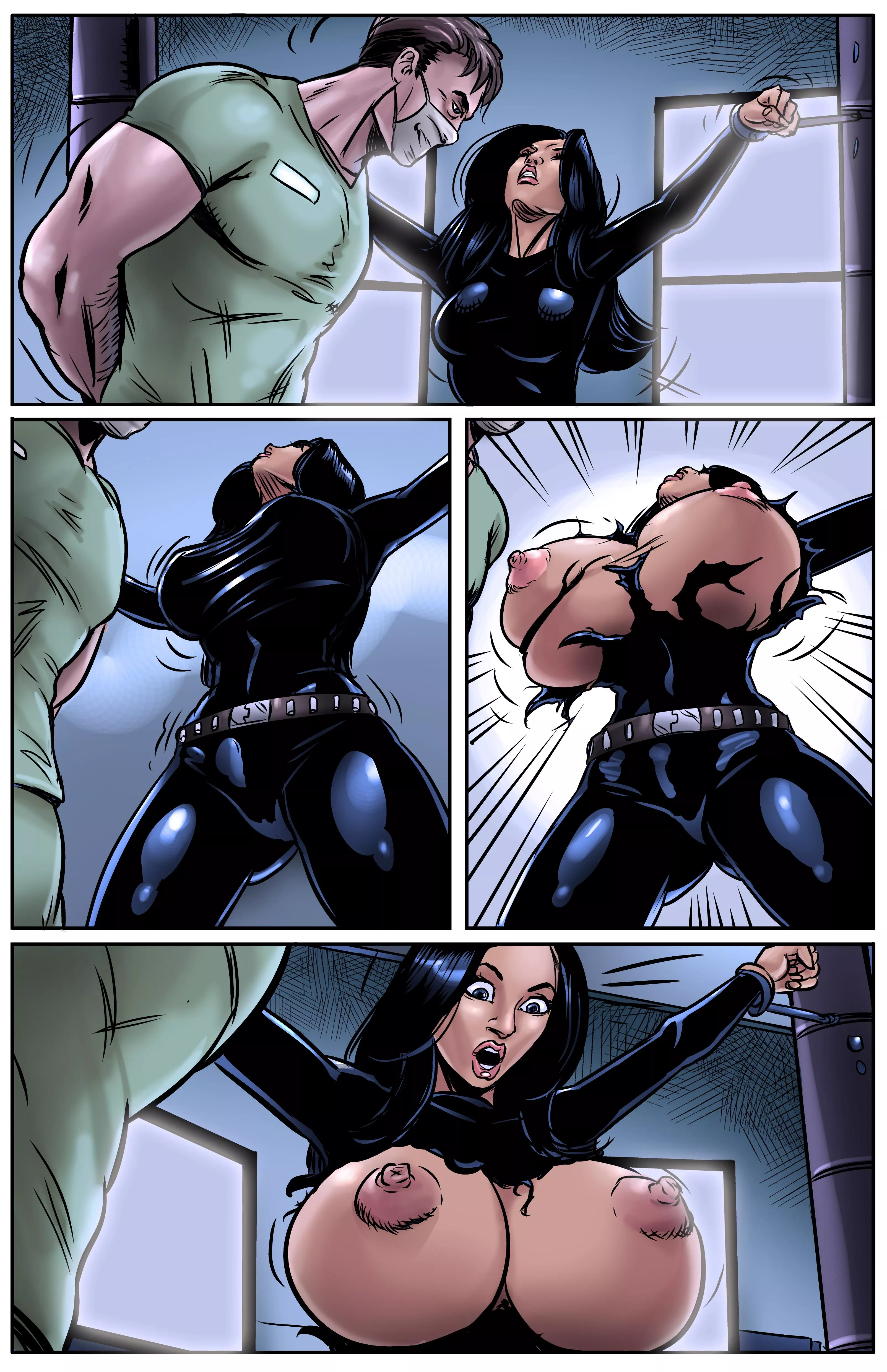 A quick intervention in a tied girl. posted by Guidobarsi