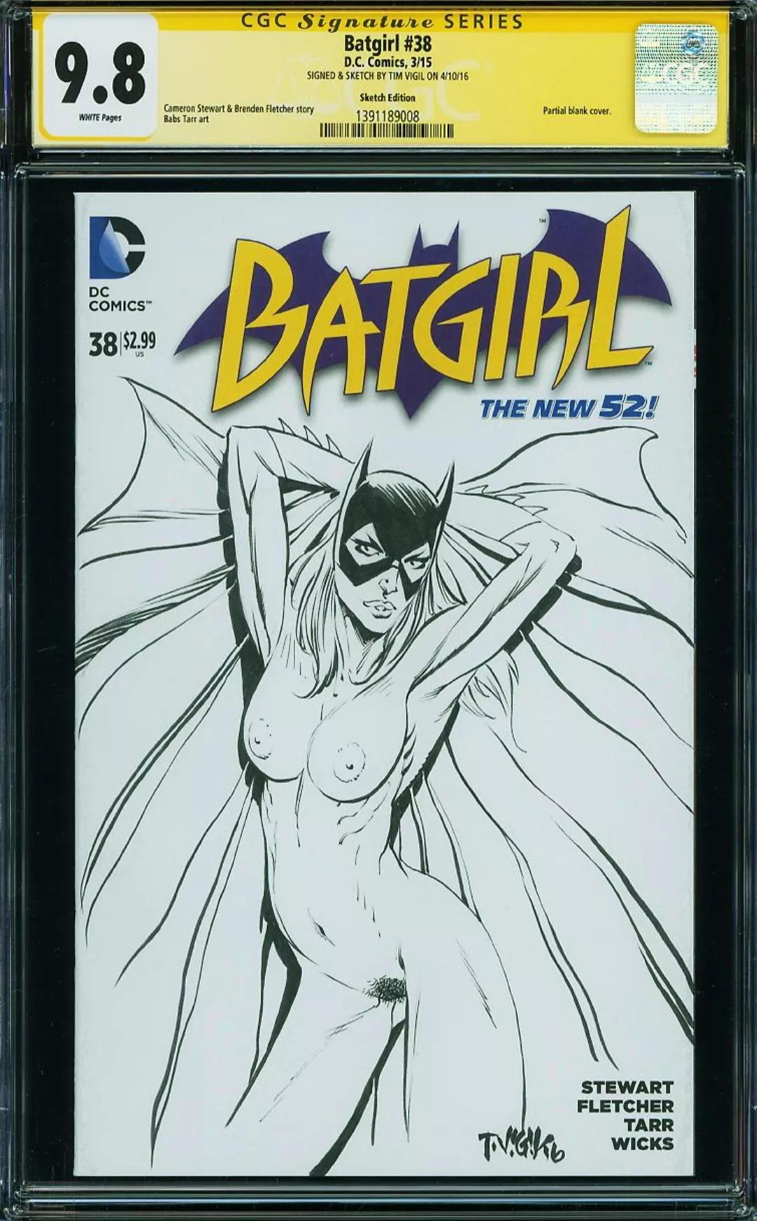 Blank covers have sooo much potential [Batgirl 38] posted by Thayerphotos
