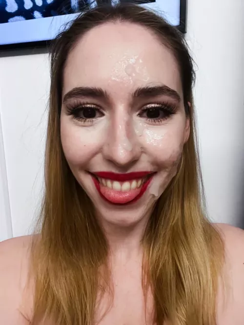 Convince me to cum on my face into 2 words by Equivalent-Title1940