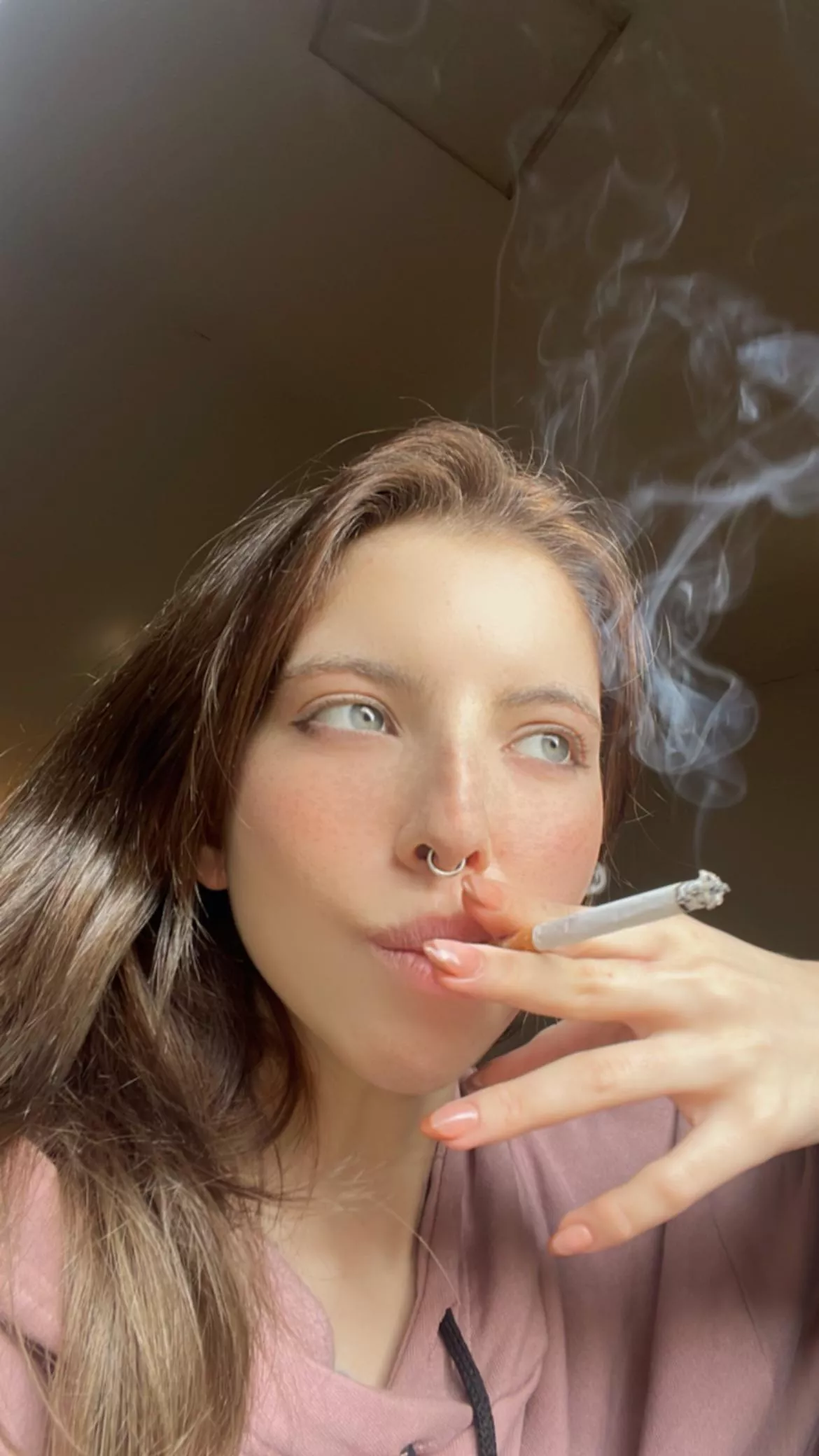 Do I look hot smoking? posted by emiliafrodita