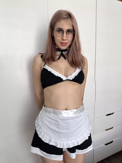 embarrassed maid by KendallWade9205