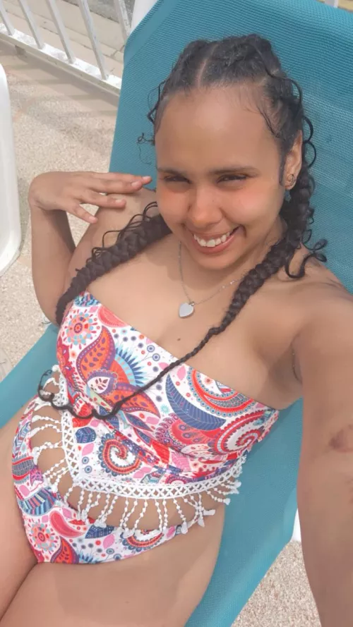 I looooooved this fringy bathing suit.  by Sjonnnes724