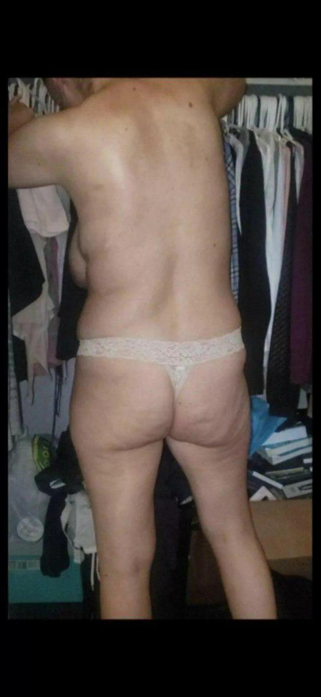 love to hear how you'd take her, tie her down and fuck her in front of me. Make me watch and clean up after you. Have more photos to share if your interested posted by Pale_Jackfruit1993