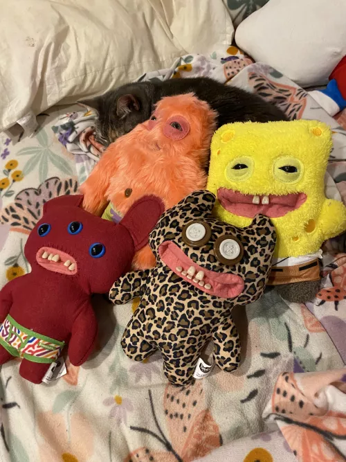 new plushies!!! :33 by BirdEqual5147