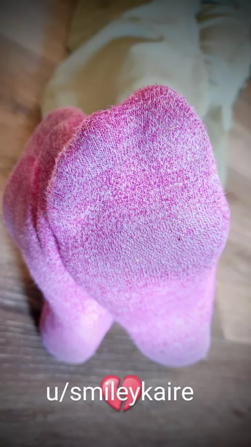 Post concert socks🖤 told ya they'd be soaked💦💦 and omg they smell🤭 [F] (oc) by smileykaire