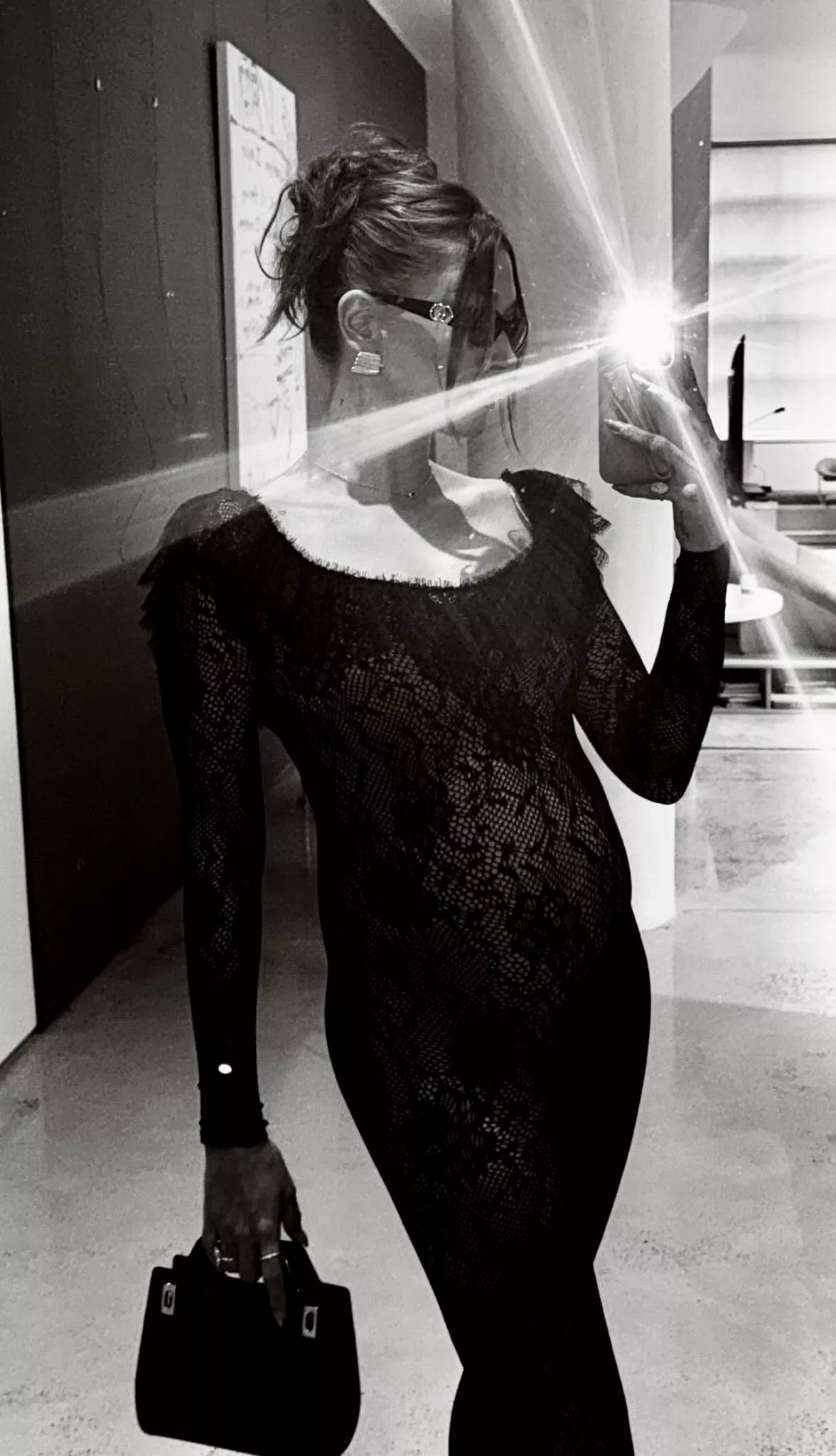 Pregnant Hailey Bieber in black dress  posted by ConsiderationOdd9871