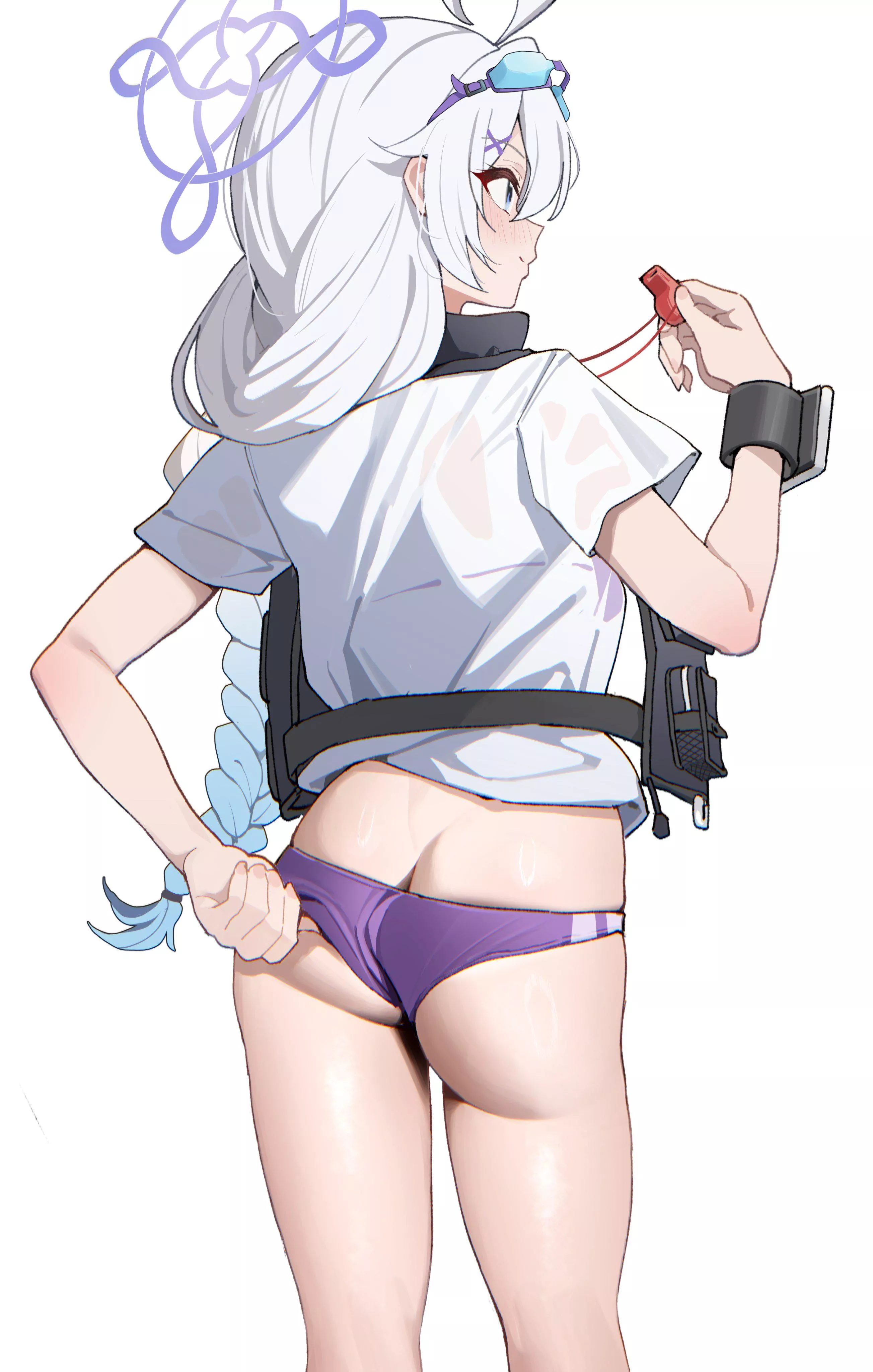 Swimsuit Kirino (Ramanda) [Blue Archive] posted by llamanatee