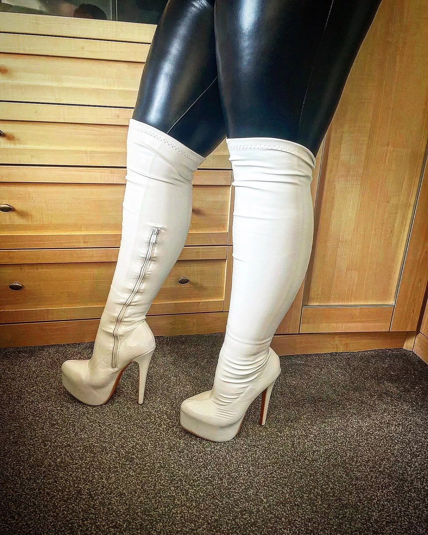 Wife in boots posted by yamahastryder12