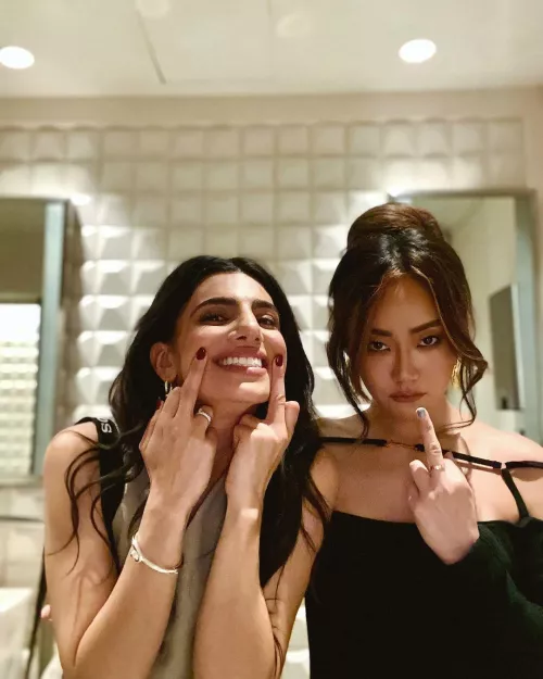 Claudia Doumit & Karen Fukuhara by James007BondUK