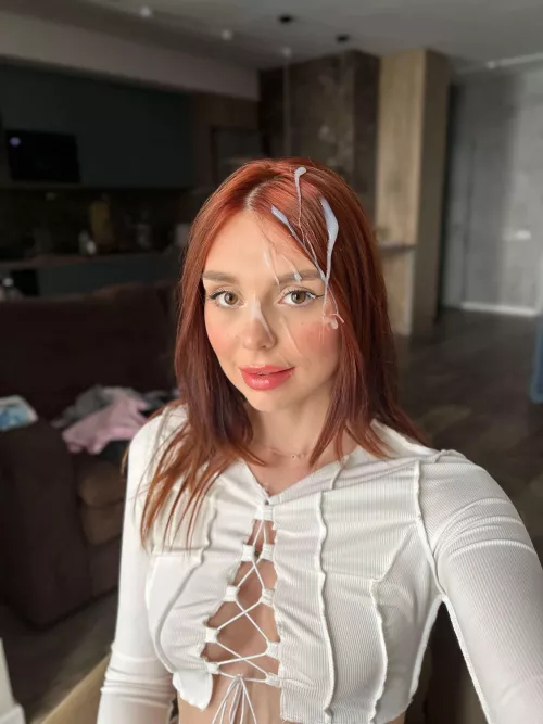 Daddy likes my cum selfie by _carlalove_