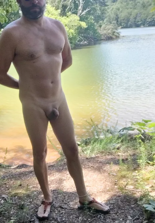 Don't you enjoy hanging out by the lake? by ATNNudist
